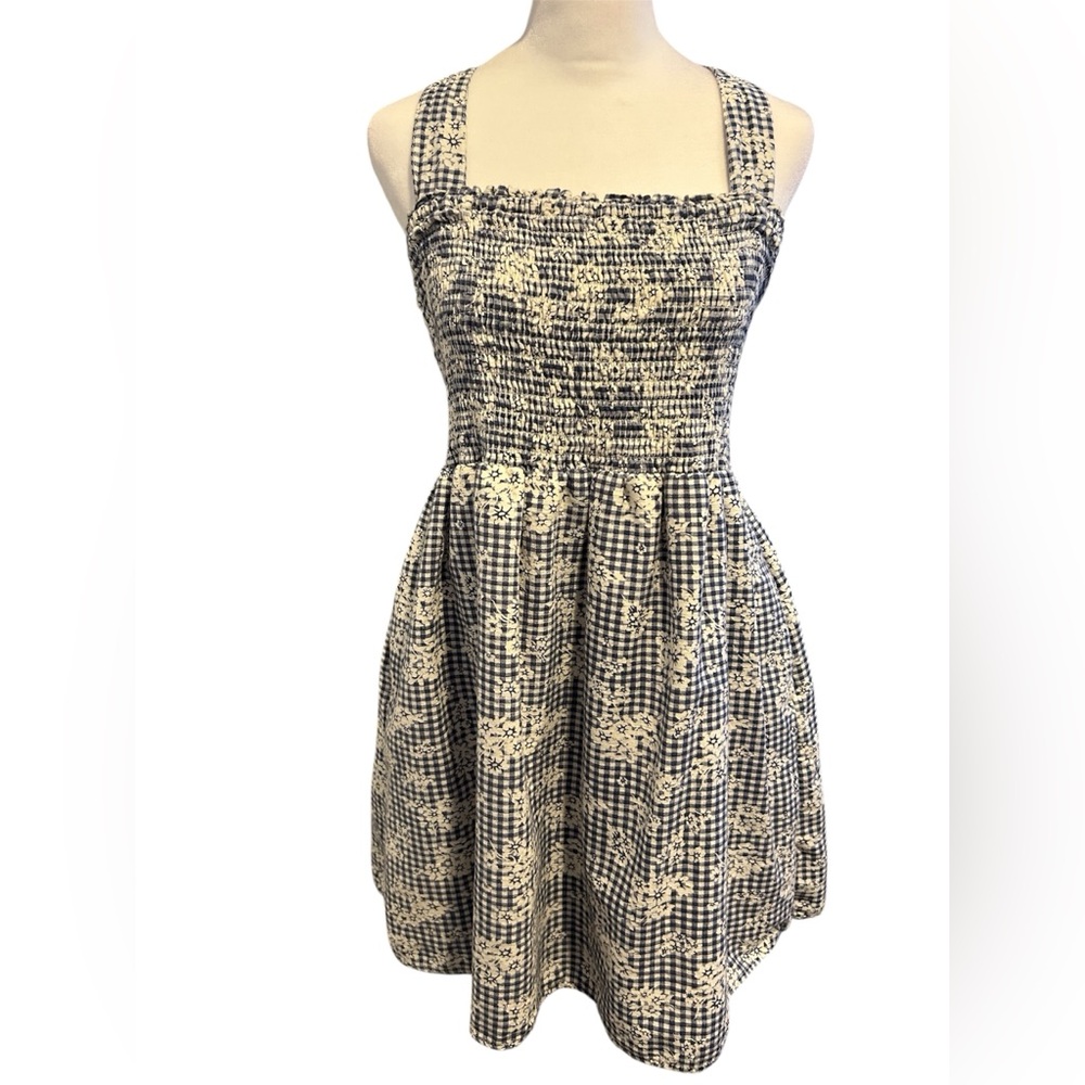 American Eagle Outfitters Black and White Mini Dress